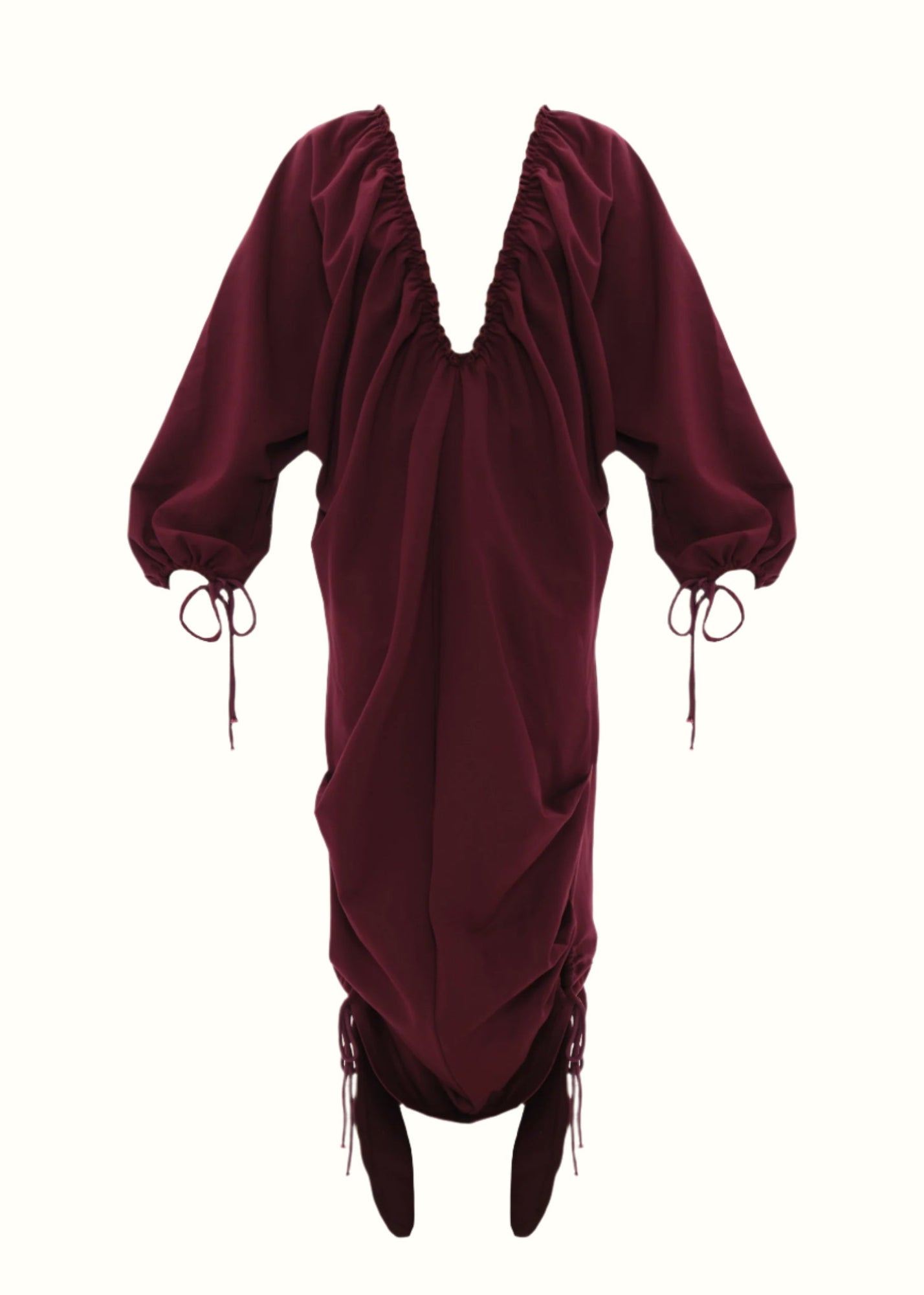 Meta Maxi Dress | Dark Plum