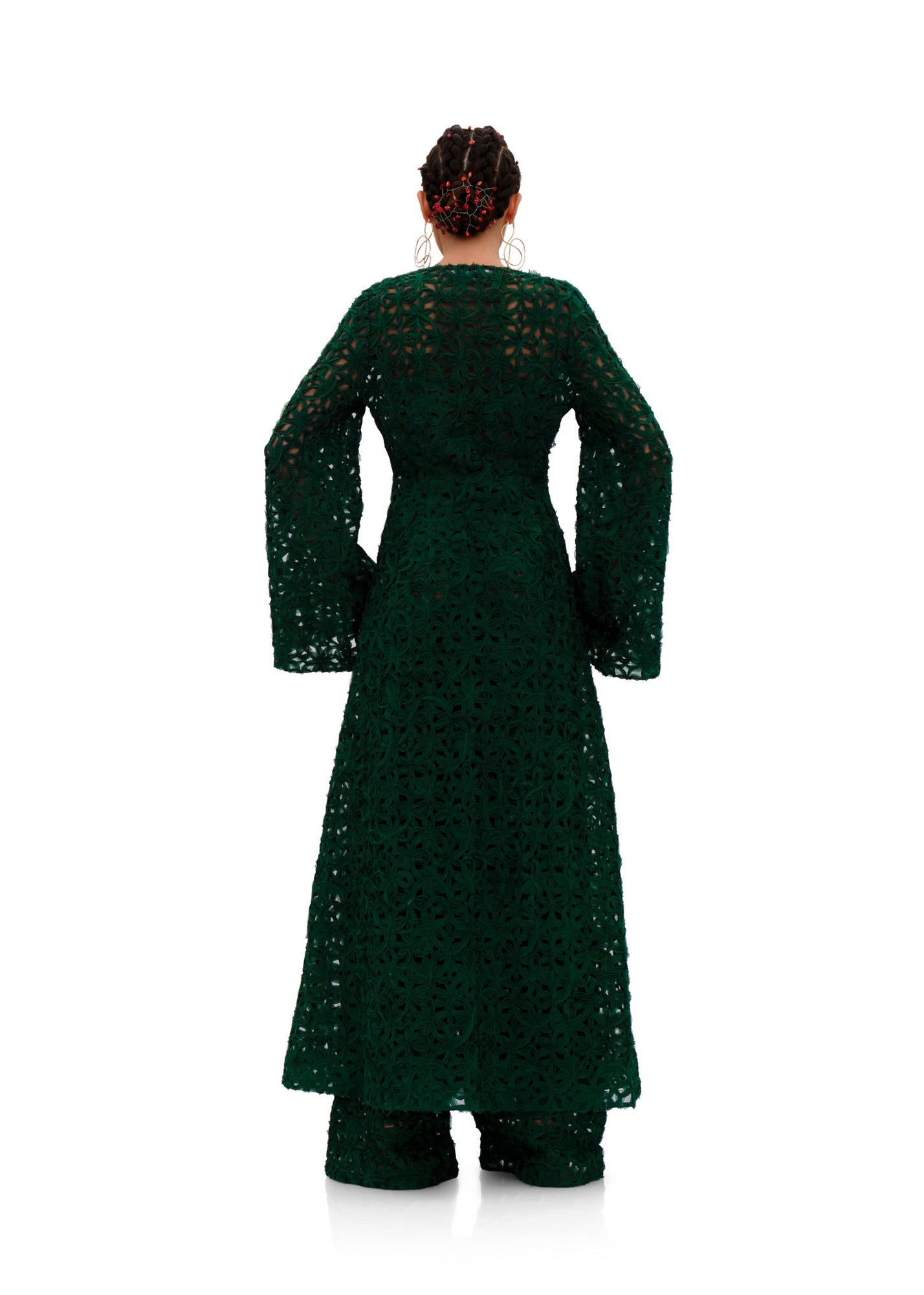 Ndu Lace Pants | Green