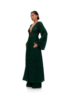 Ndu Lace Pants | Green