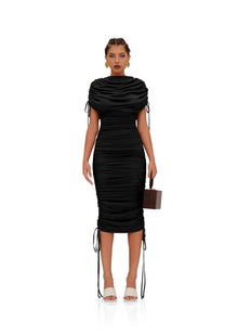 Ratu Mesh Dress | Black