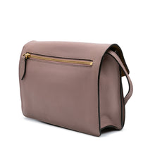 Burberry | Pre-Owned Small House Check Canvas Derby Macken Crossbody | Pink/Light Pink