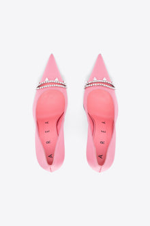 Crystal Slit Pump | Pink