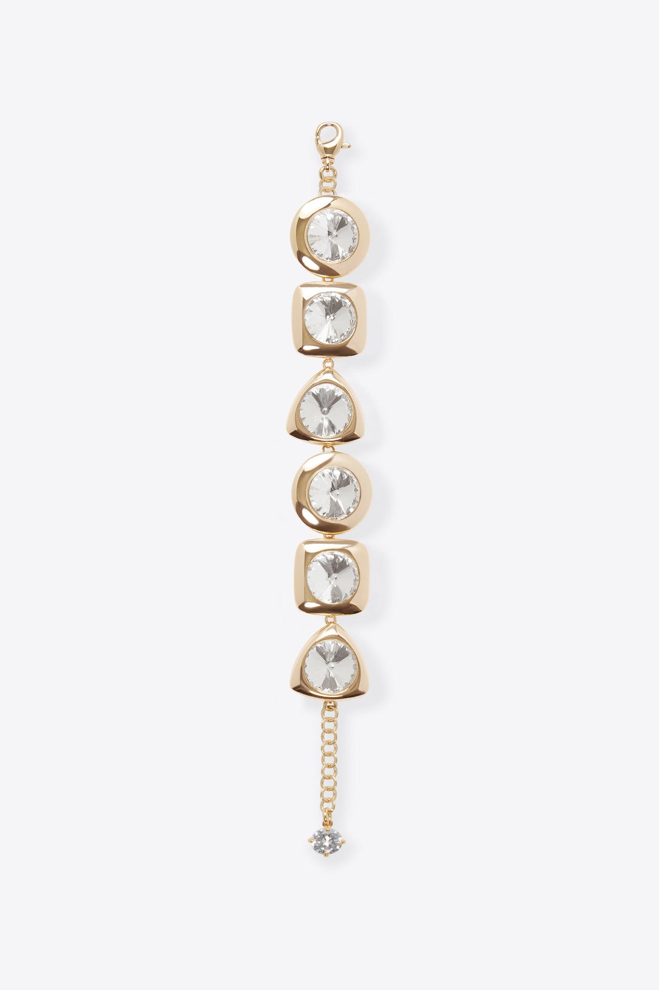 Crystal Drop Bracelet | Gold