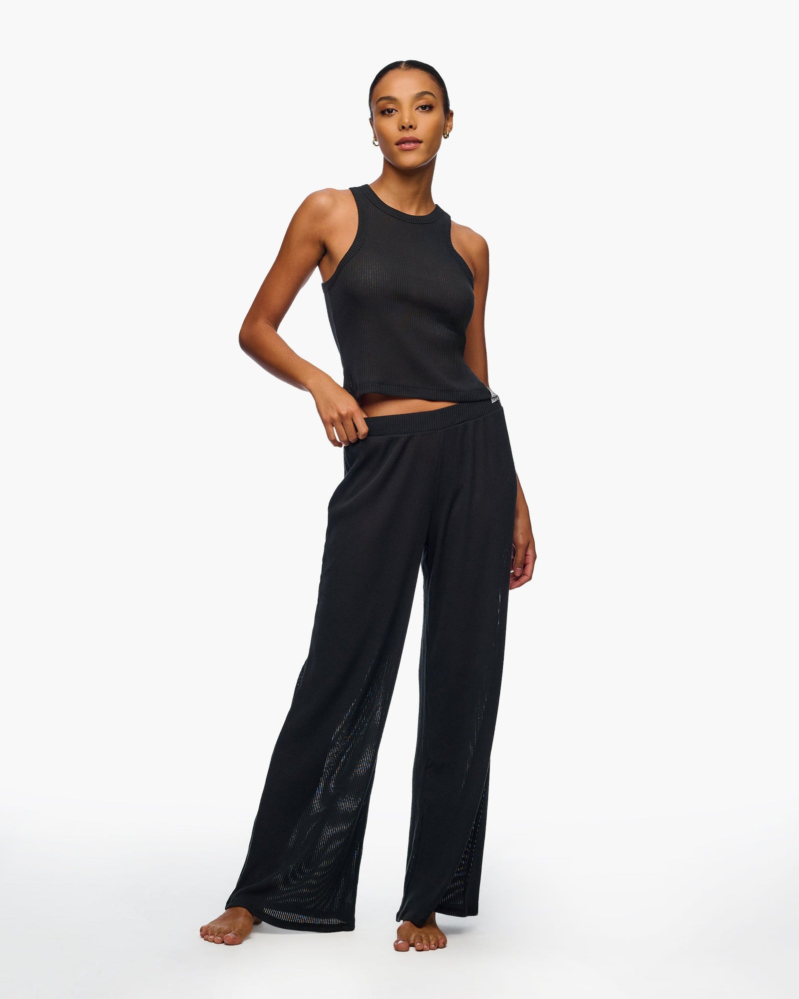 Black Top - Armonia Cotton Tank