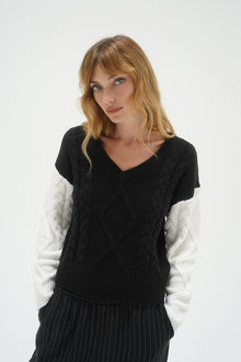 Women | Atticus V Neck Sweater | Ivory