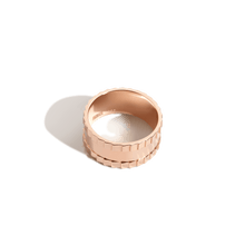 Infinity Cigar Band Vermeil Rose Gold 14K Rose Gold 18K Rose Gold
