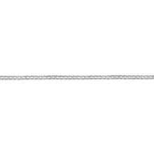 Medium Curb Chain Bracelet Vermeil 14K White Gold First
