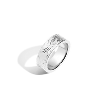 AURATE X MACENNA: Rose Garden Ring Vermeil 14k White Gold First