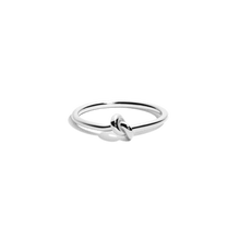 Gold Knot Ring Vermeil 14k 18k White Gold