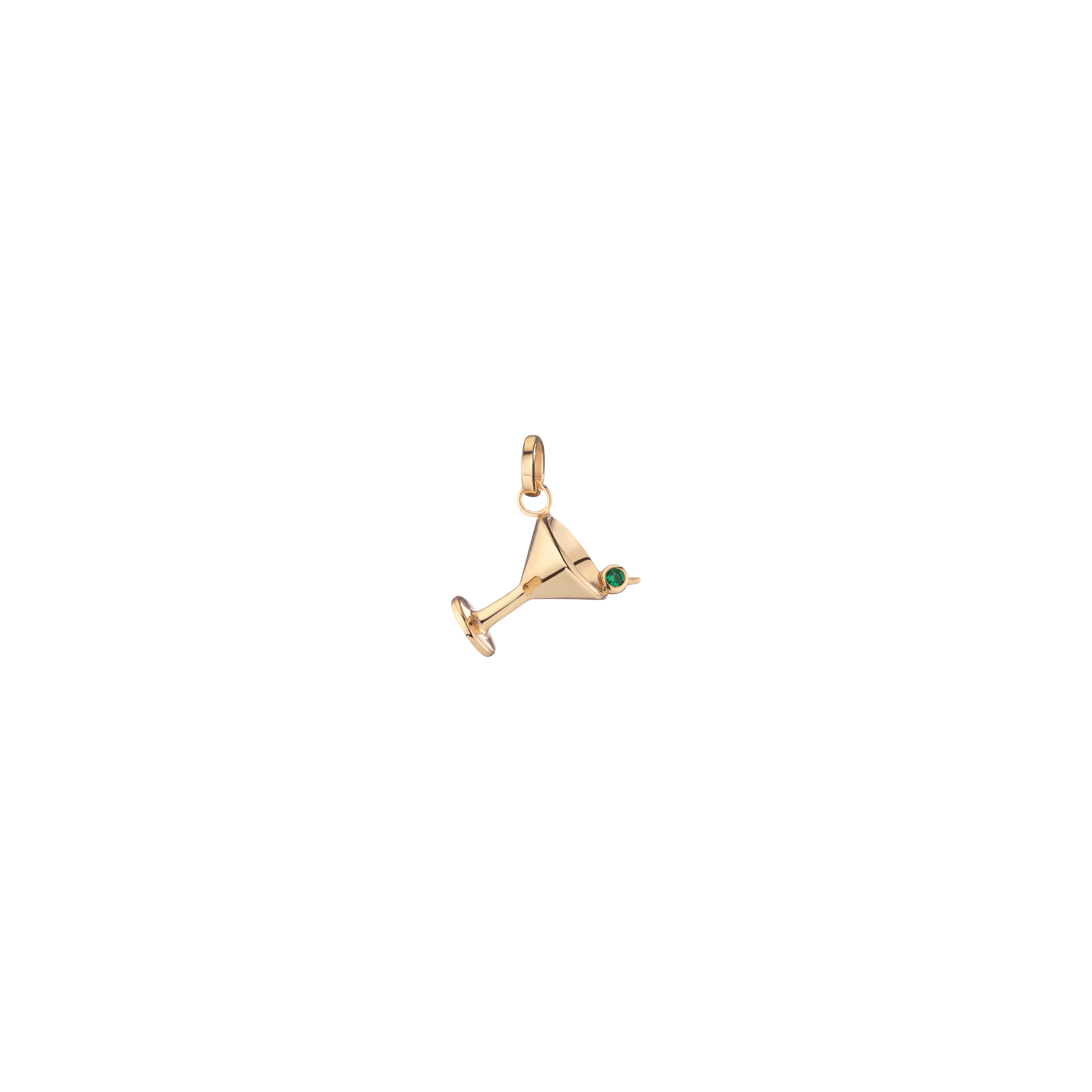 Martini Charm Vermeil Yellow Gold First