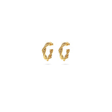 The Rope Hoops (Emily Didonato X Argento Vivo) | 18K Yellow Gold-Plated