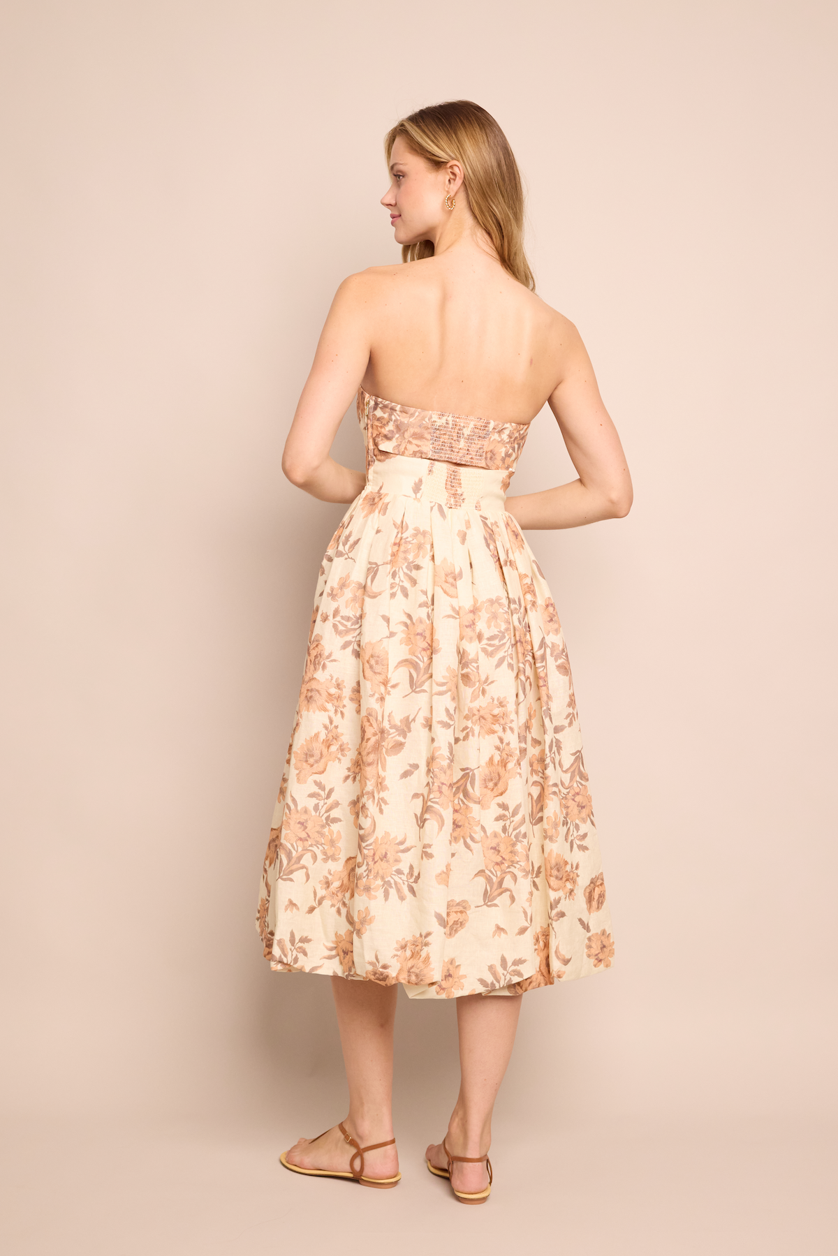 Anisha Dress | Farfella Border Egret