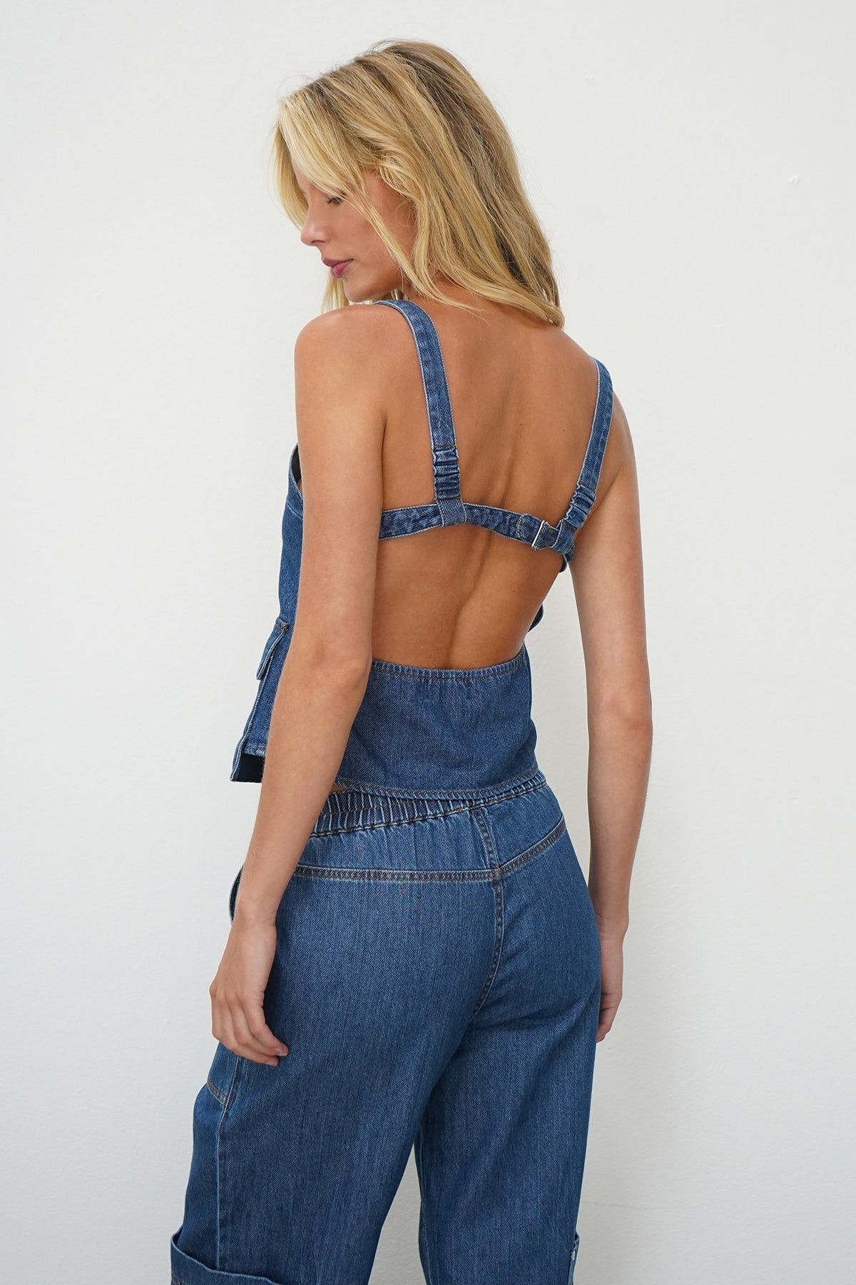Women | Jordyn Top | Soft Denim