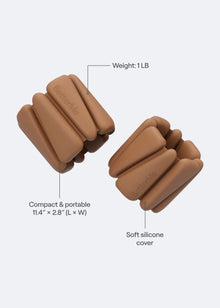 Adjustable Weight Bands | Mocha