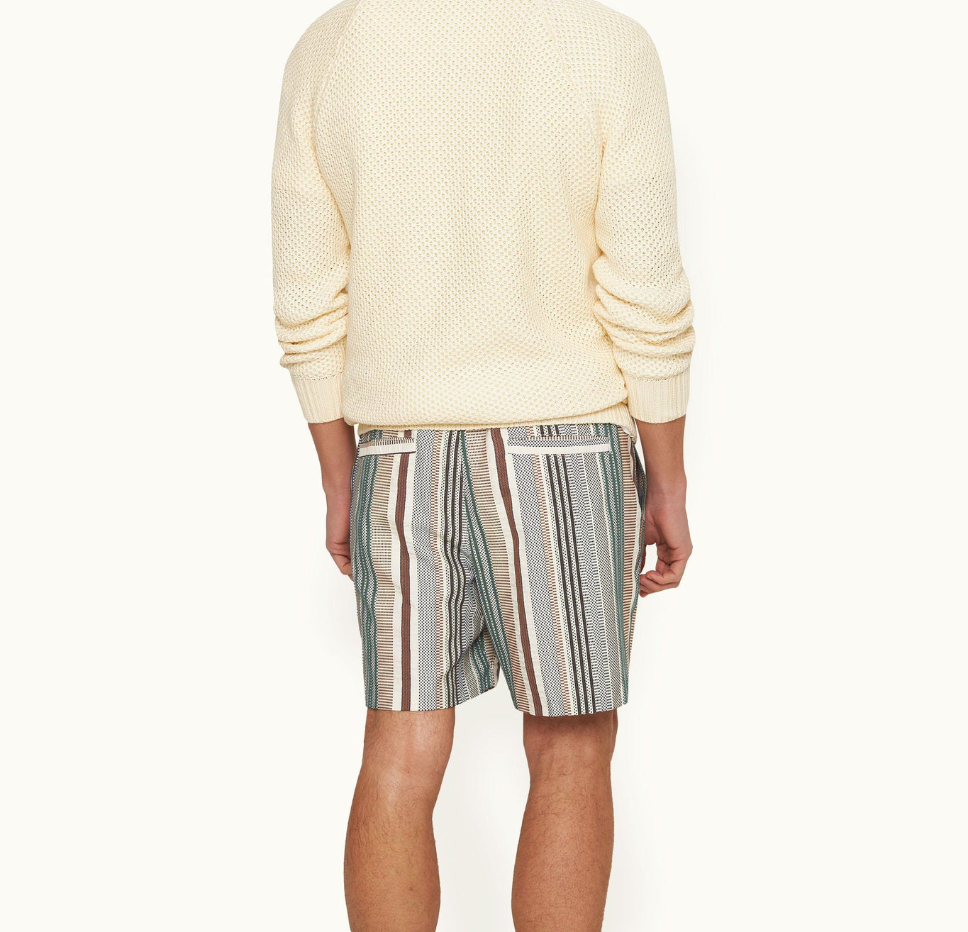 Alex Relaxed Fit Canvas Drawcord Shorts | Multi