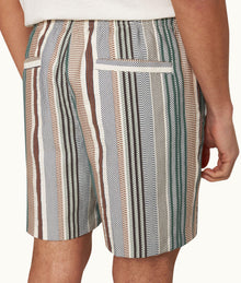 Alex Relaxed Fit Canvas Drawcord Shorts | Multi
