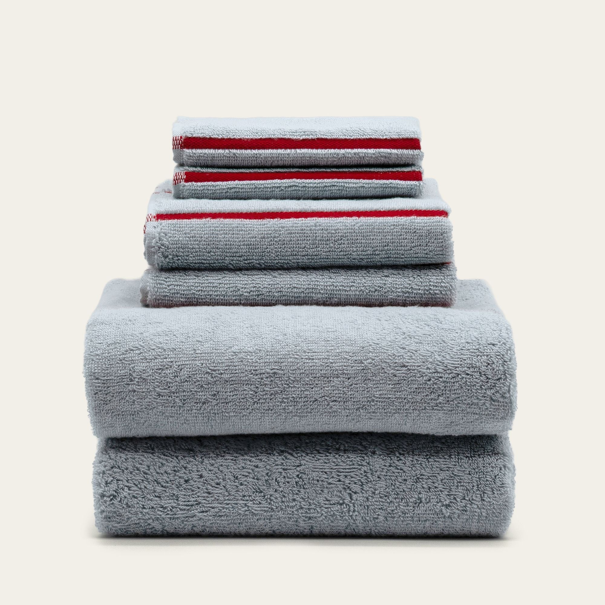 Deia Australian Cotton Towels | Sage/Ecru