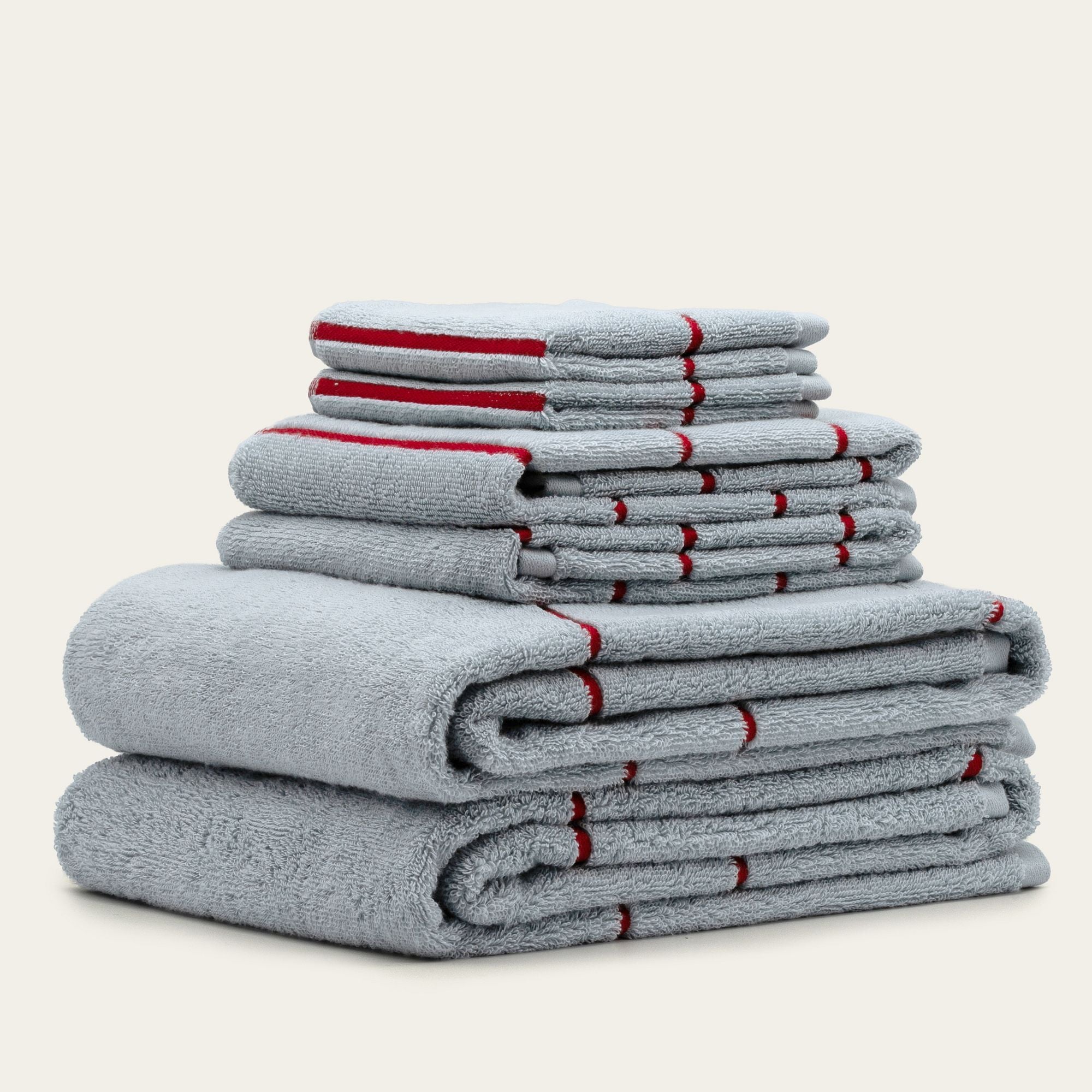 Deia Australian Cotton Towels | Sage/Ecru