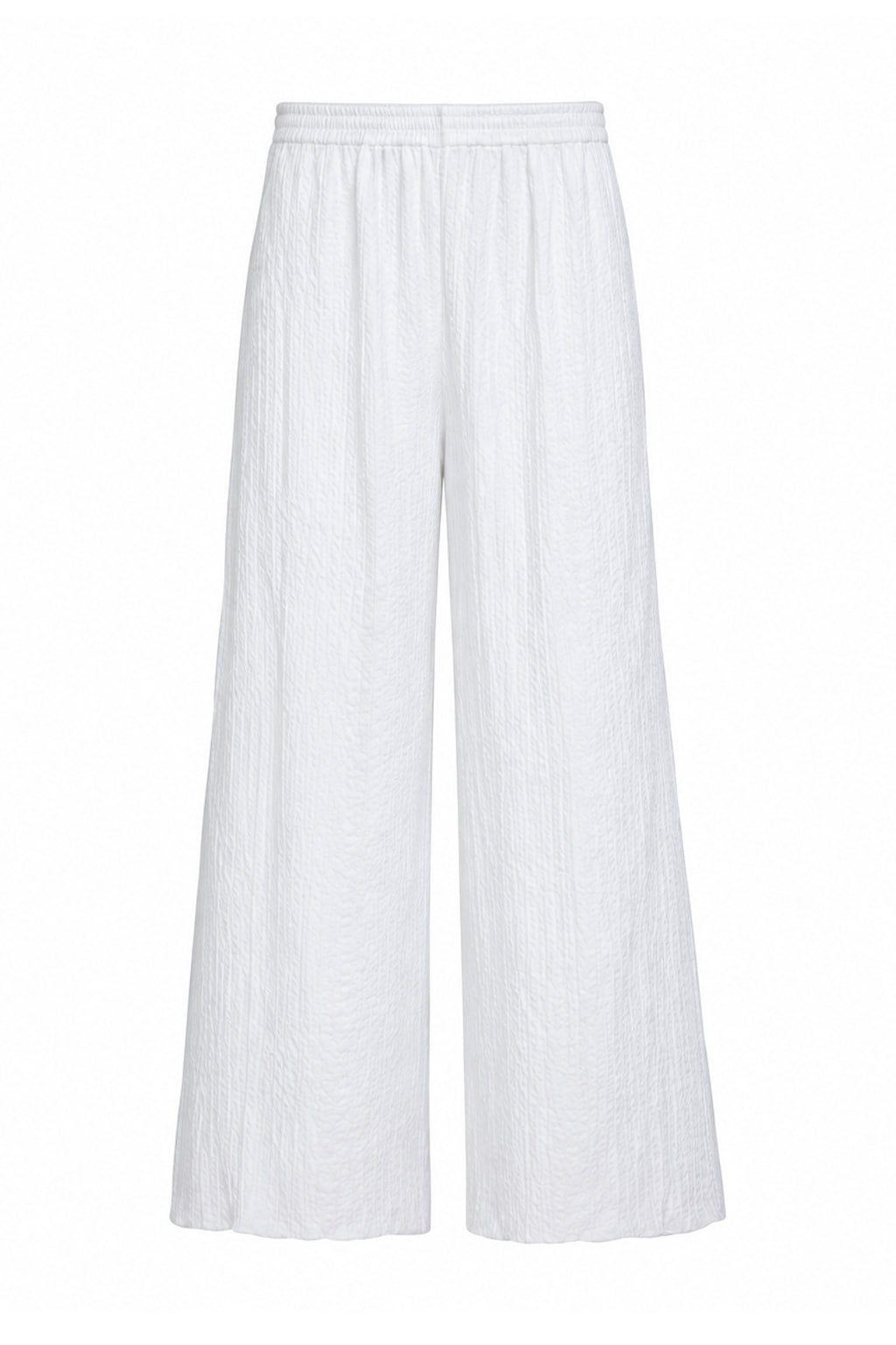 Amaya Pant | White Crepe