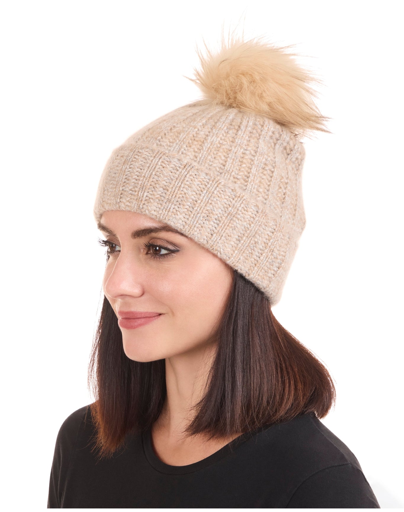 Amicale Cashmere | Women | Women's Hat | Oatmeal