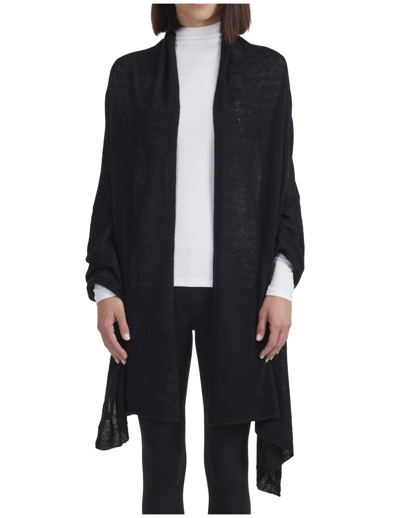 Amicale Cashmere | Women | Scarf | Black V1