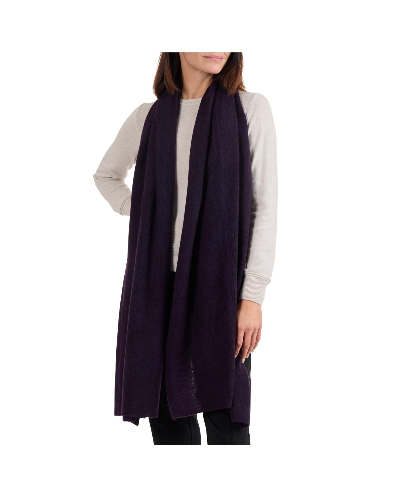 Amicale Cashmere | Women | Scarf | Purple V1