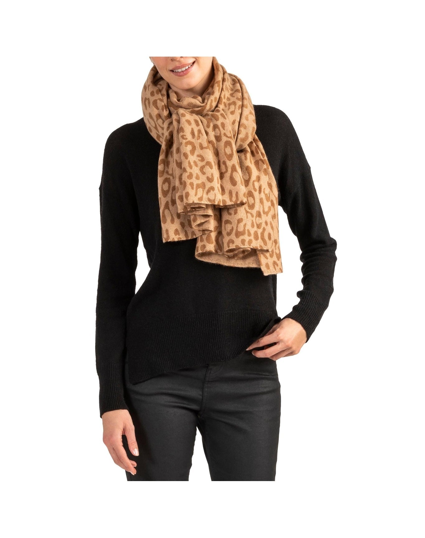 Amicale Cashmere | Women | Women's Wrap | Camel