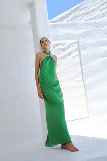 Amorino Maxi Dress | Green Tea