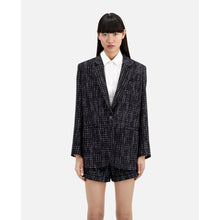 Tweed Suit Jacket | Women | Black x White