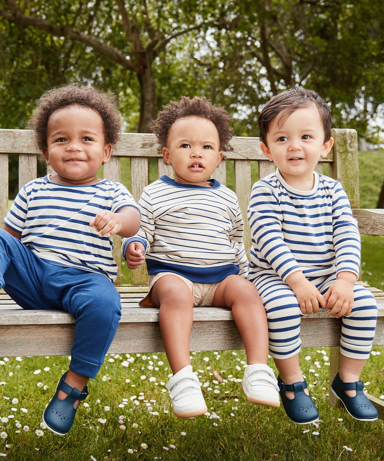 Kids Unisex | Andy Baby Legging | Blue/Neutral