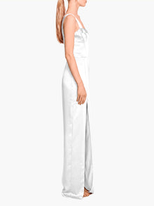 Satin Bustier Gown | Ivory