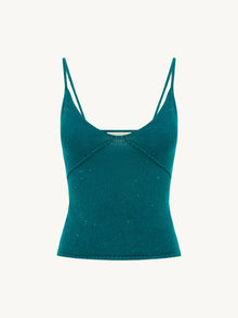 Carolina Camisole | Palm Green Sequin