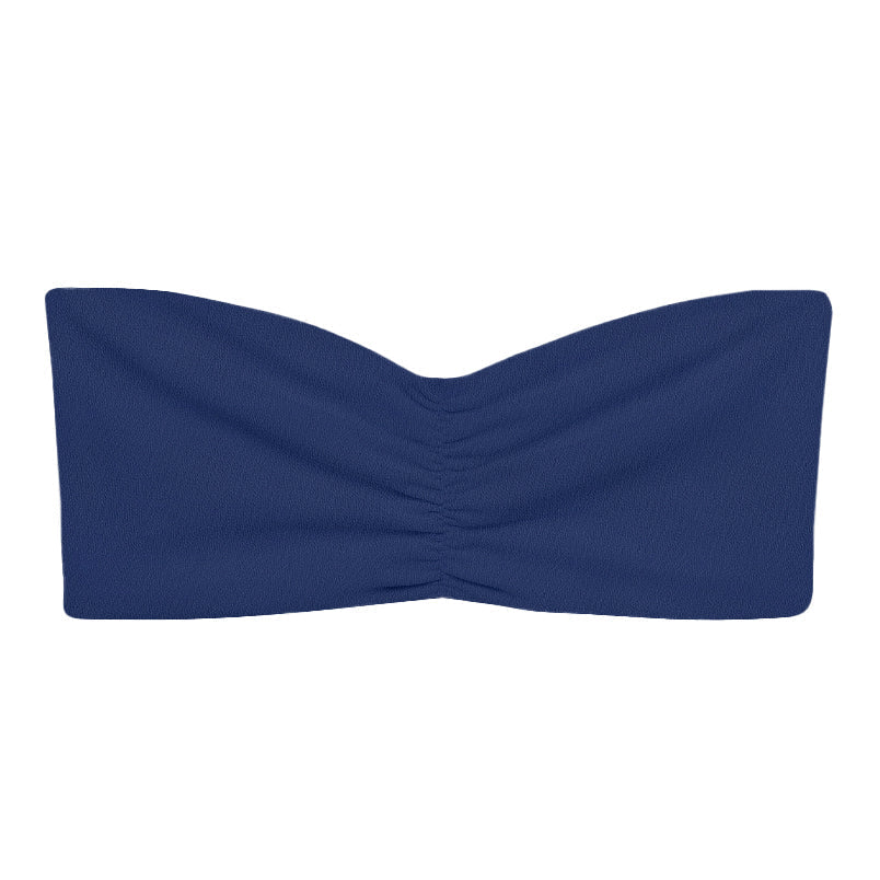Ava Bandeau | Navy Terry Sheen