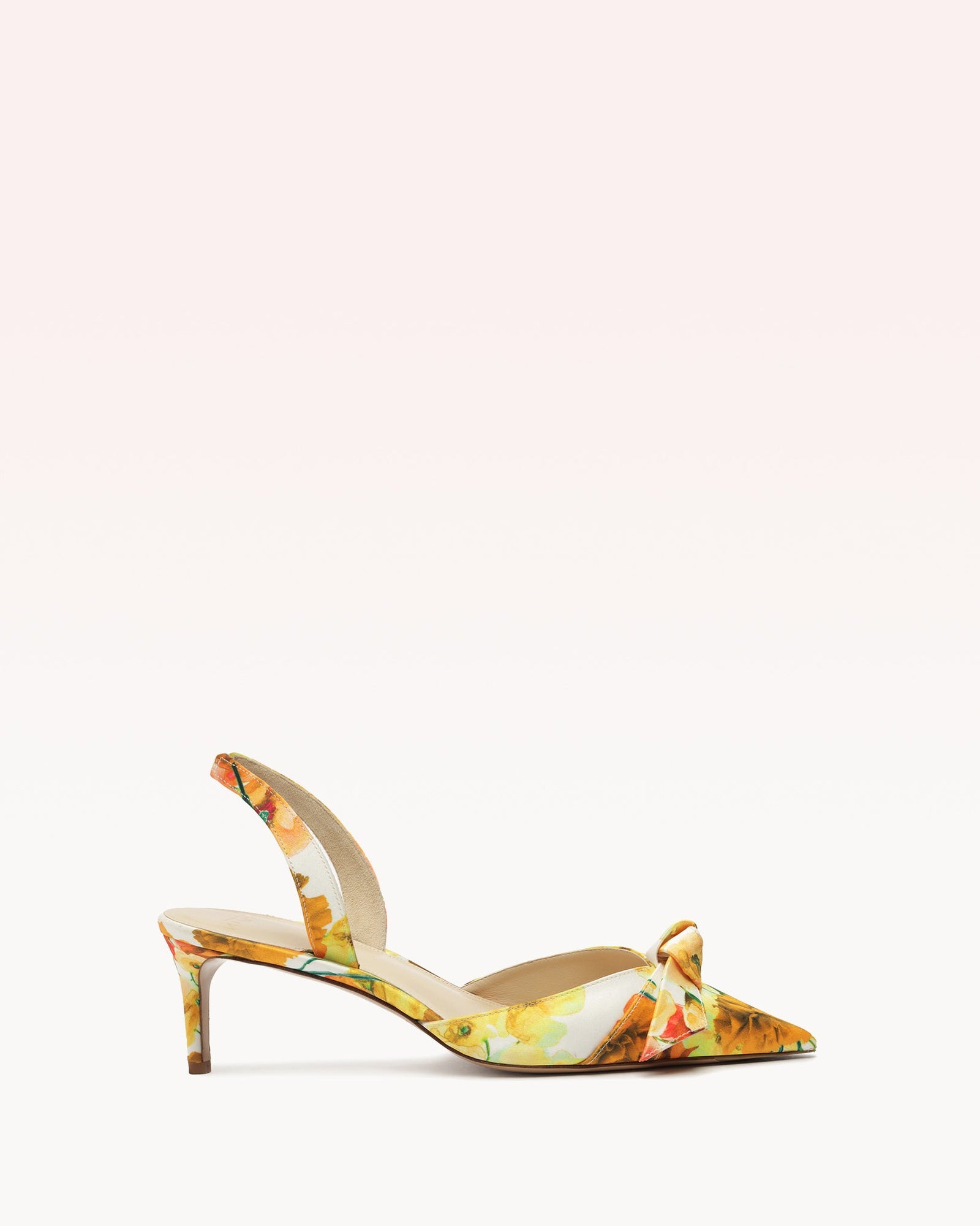 Alexandre Birman | Clarita Slingback 60 Floral Yellow | Yellow