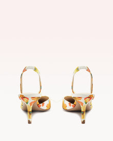 Alexandre Birman | Clarita Slingback 60 Floral Yellow | Yellow
