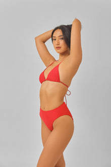 Women | Triangle Top | Shanghai Red