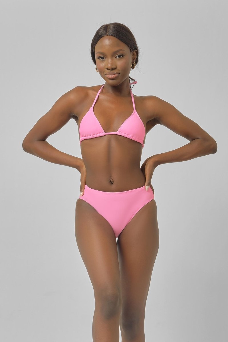 Women | High Waist Bottoms | Budapest Pink