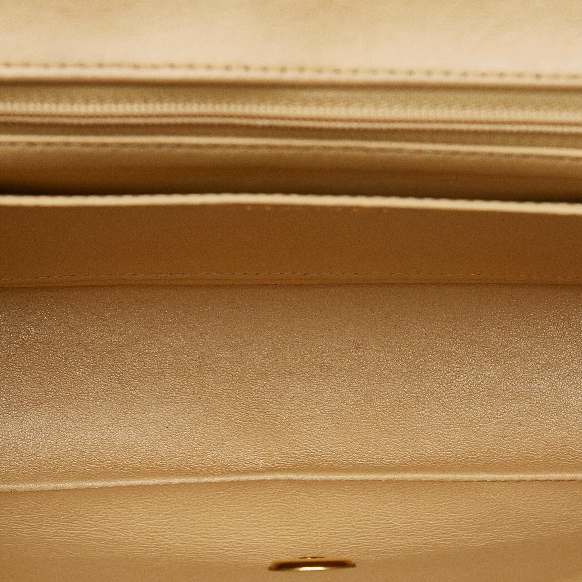 Chanel | Pre-Owned Medium Kelly Parent Top Handle Bag | Brown/Beige