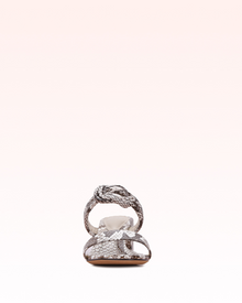 Alexandre Birman | Vick 60 Python Sandal | Natural Snake