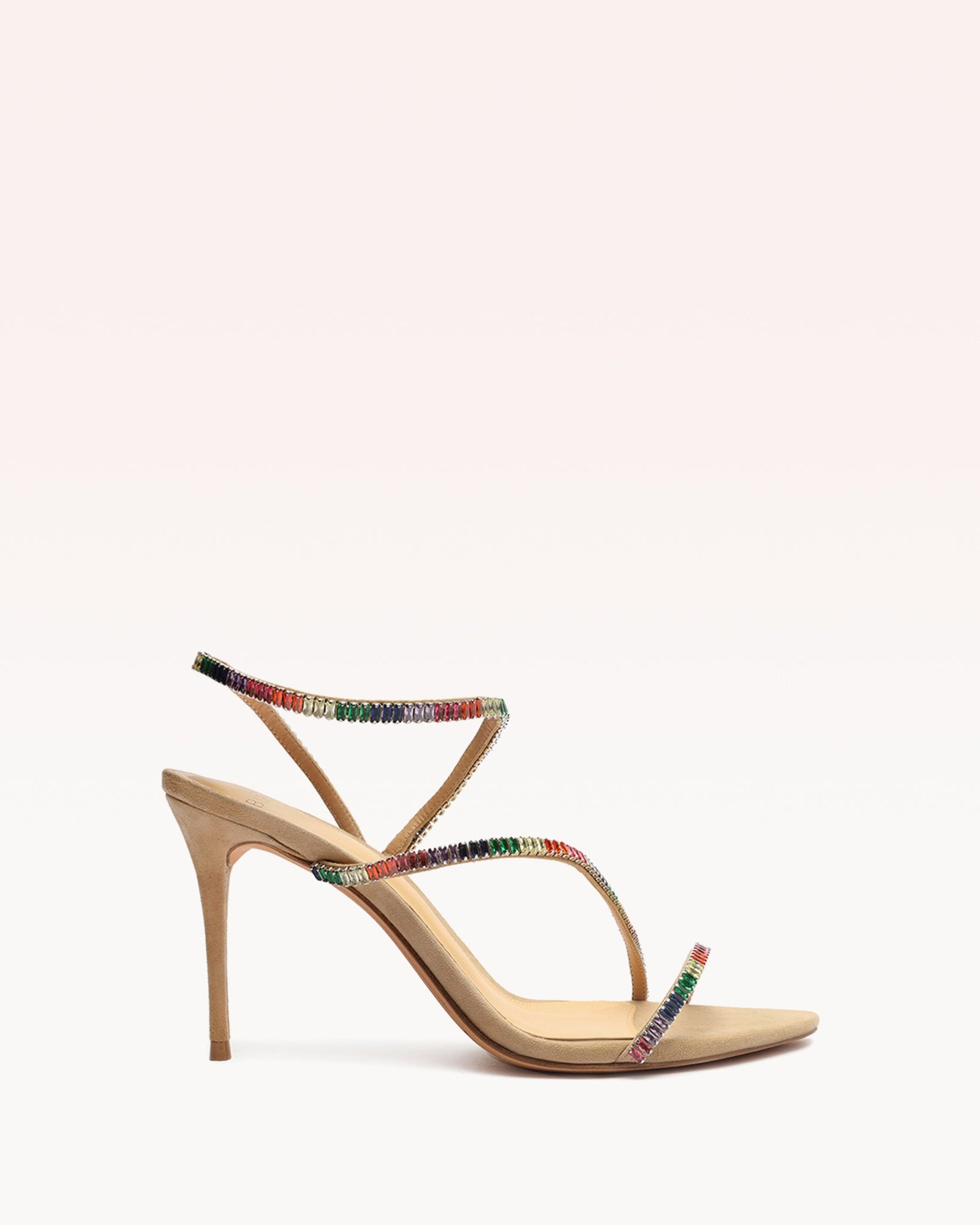 Alexandre Birman | Polly 85 Beige Sandal | Beige
