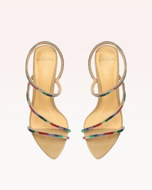 Alexandre Birman | Polly 85 Beige Sandal | Beige