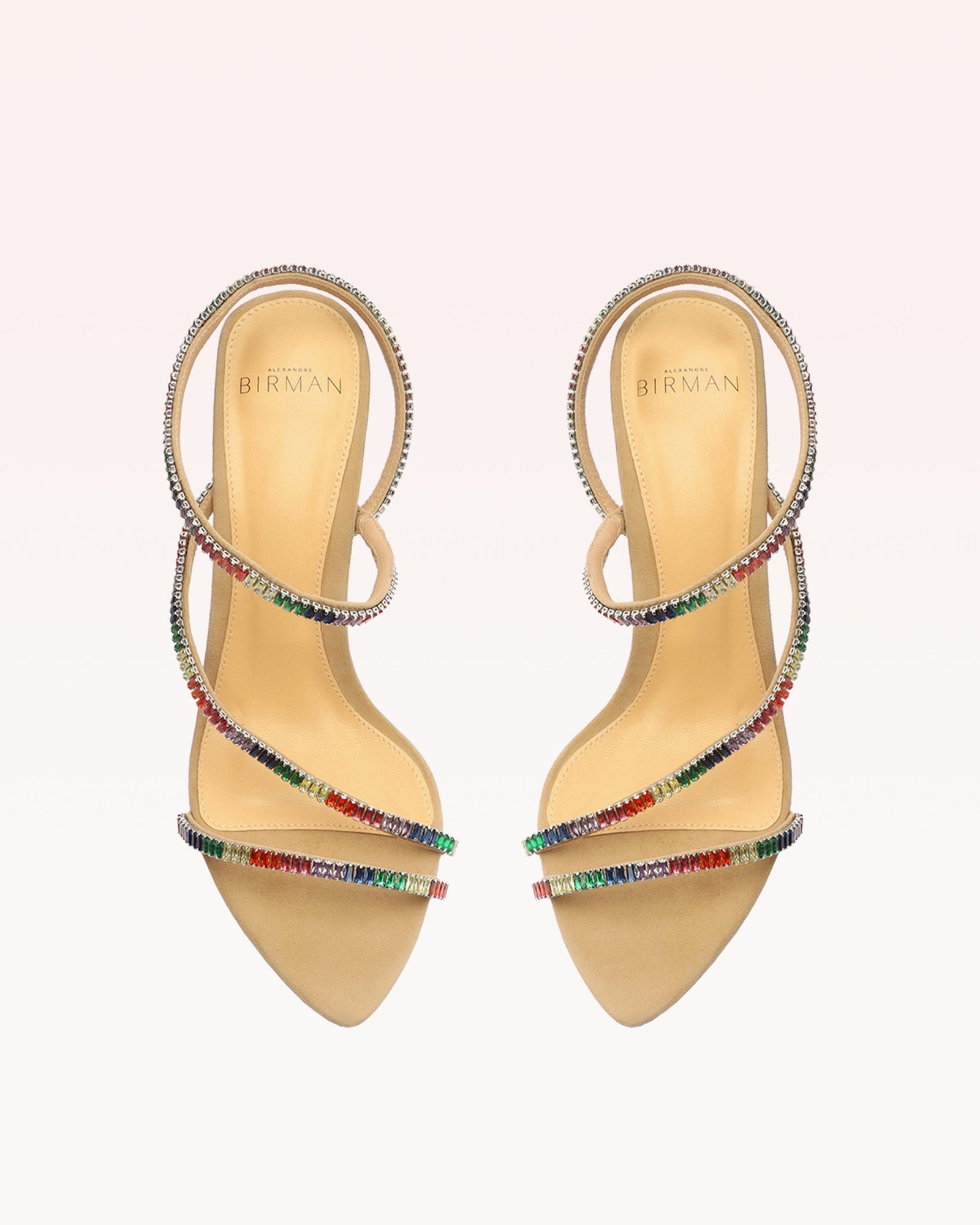 Alexandre Birman | Polly 85 Beige Sandal | Beige