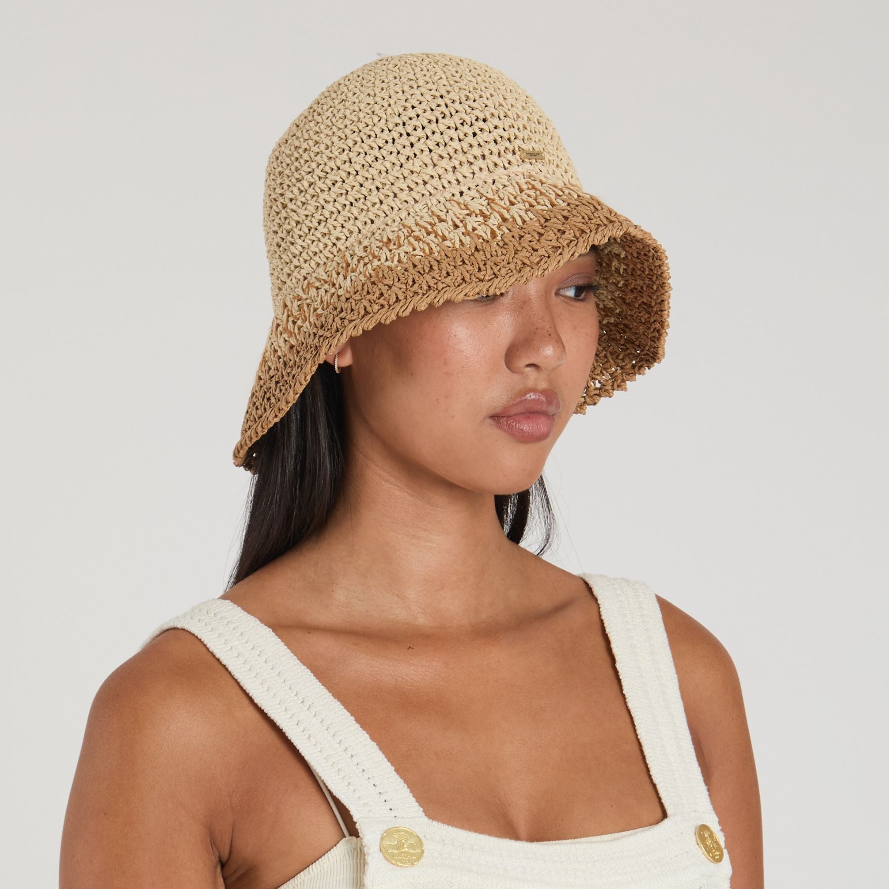 Bailey Ombre Bucket Hat | Natural