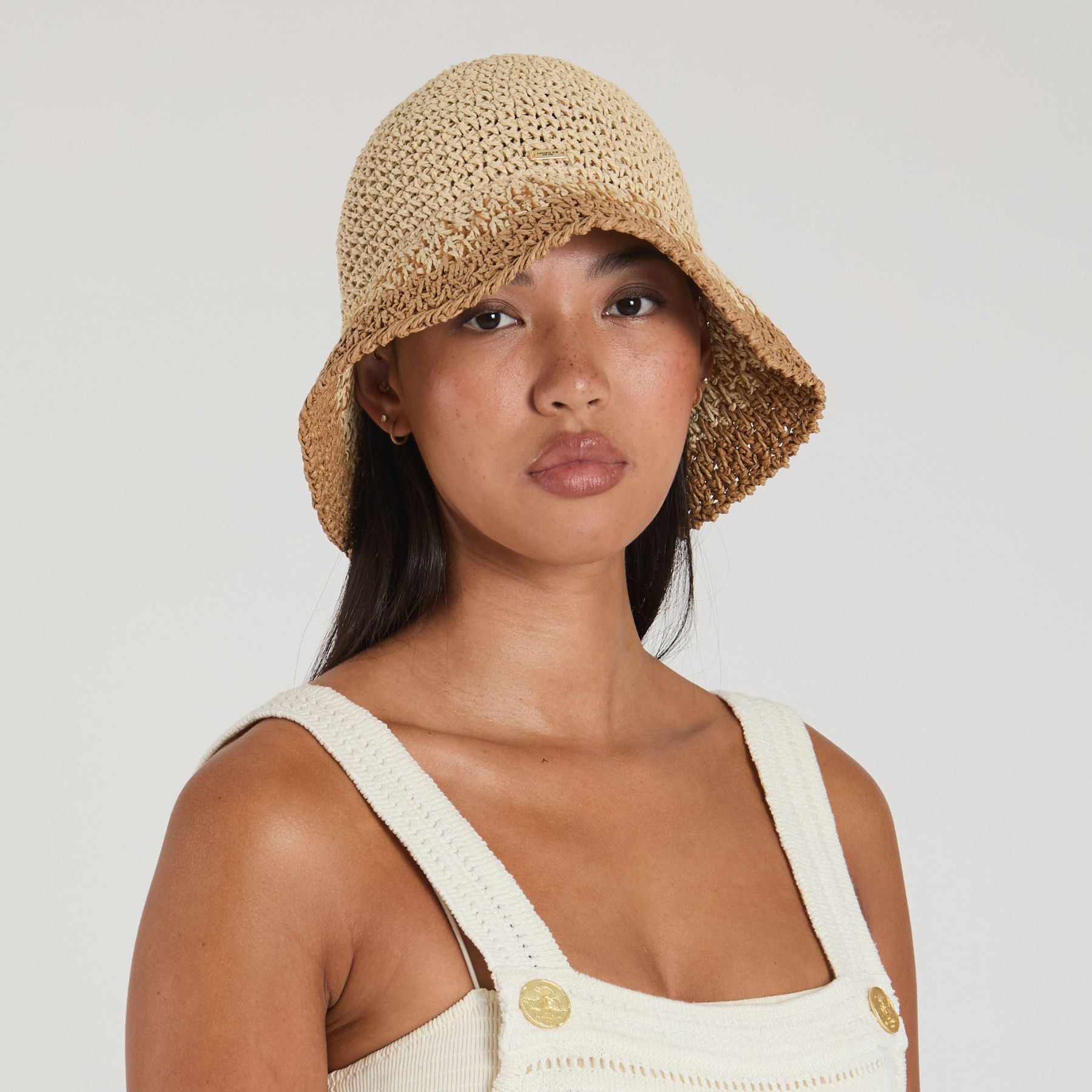Bailey Ombre Bucket Hat | Natural
