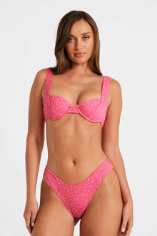Women | Tiana Underwire Top | Rosy Glow Jacquard