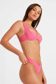 Women | Tiana Underwire Top | Rosy Glow Jacquard