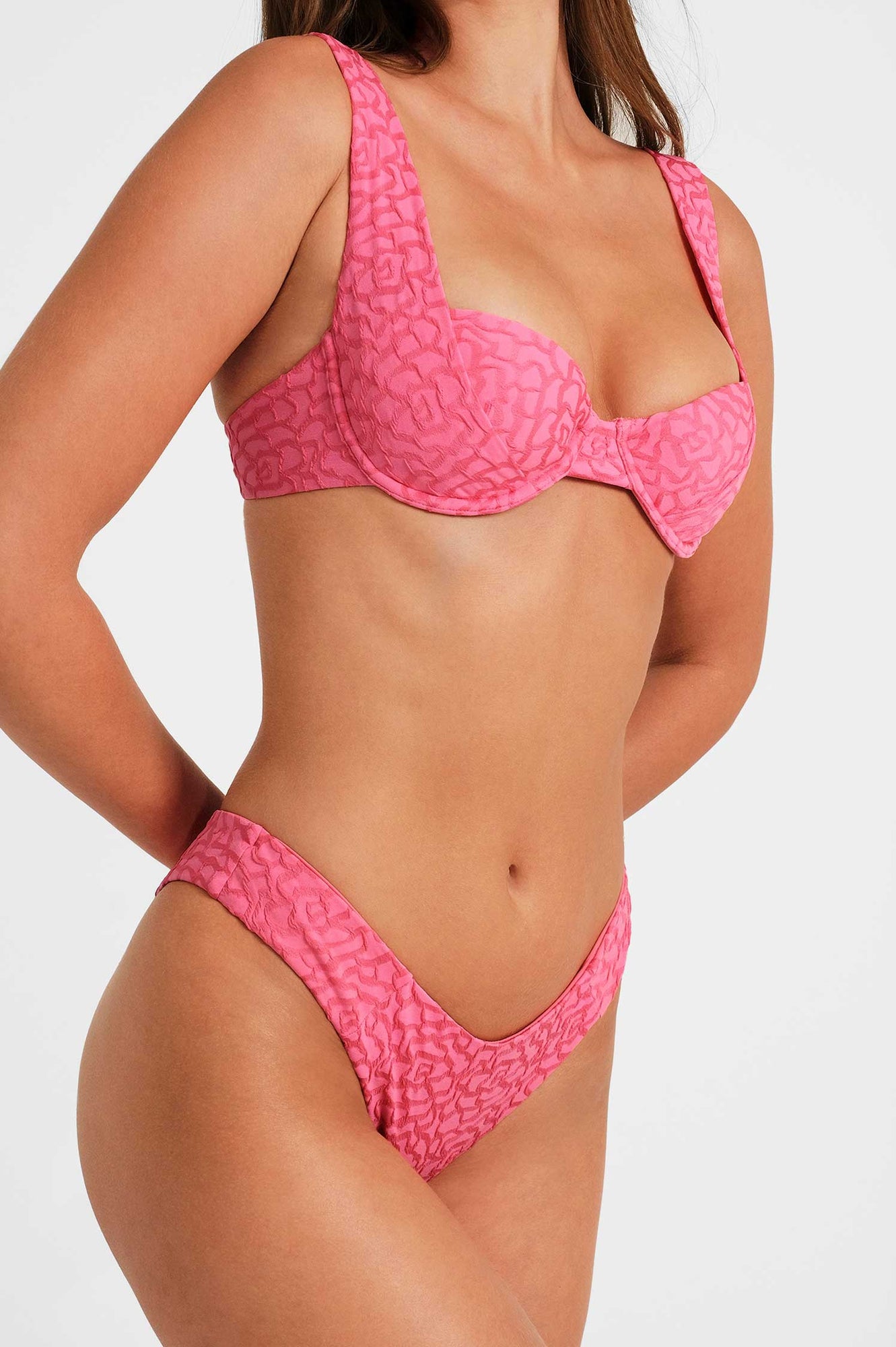 Women | Tiana Underwire Top | Rosy Glow Jacquard