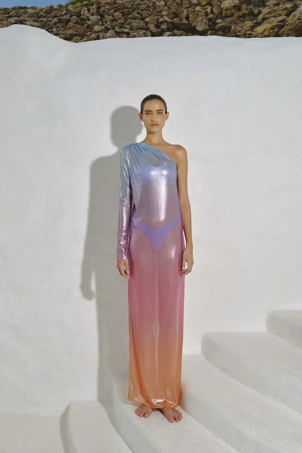 Melia Maxi Cover Up | Mangostino