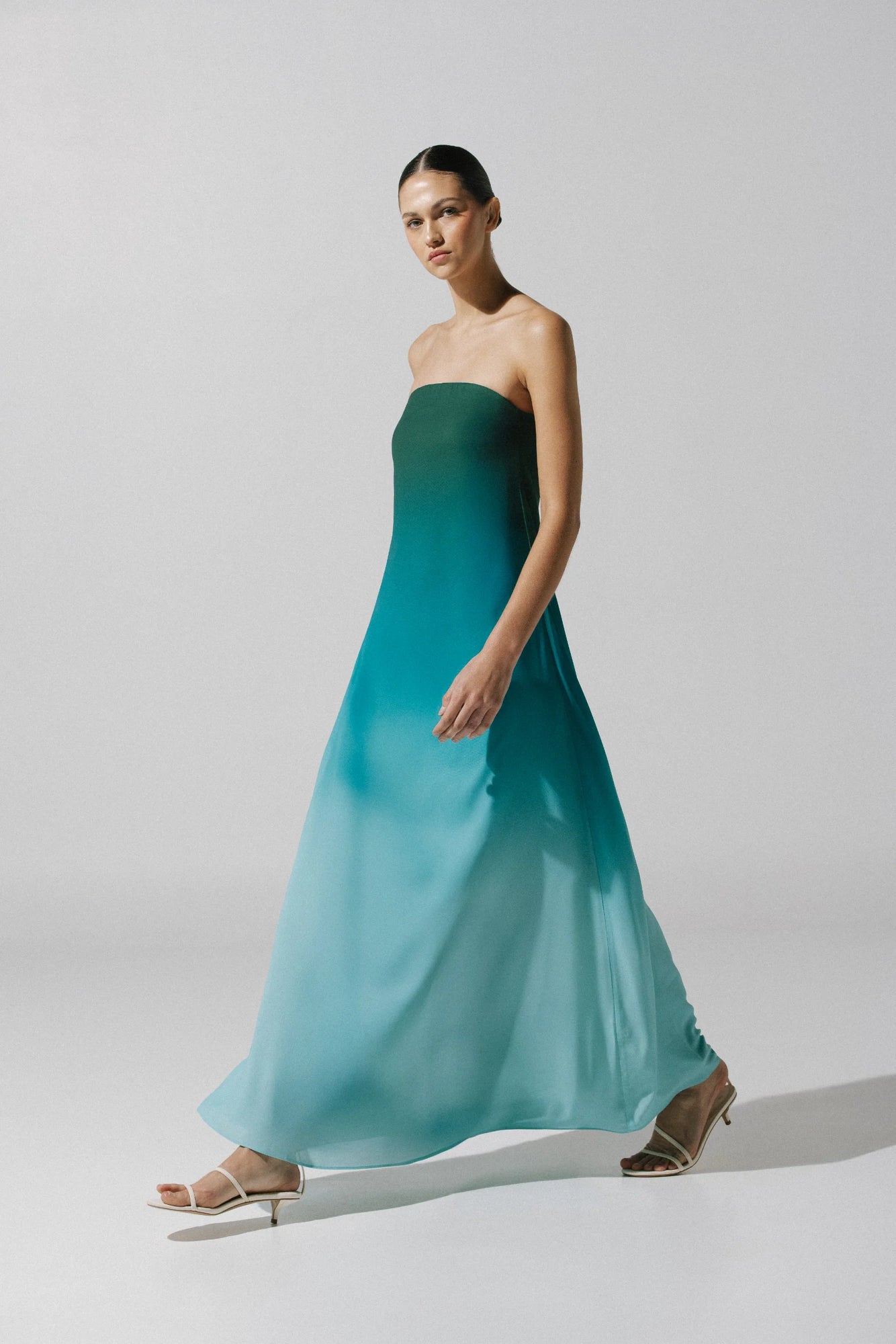 Nara Maxi Dress | Agate Blue