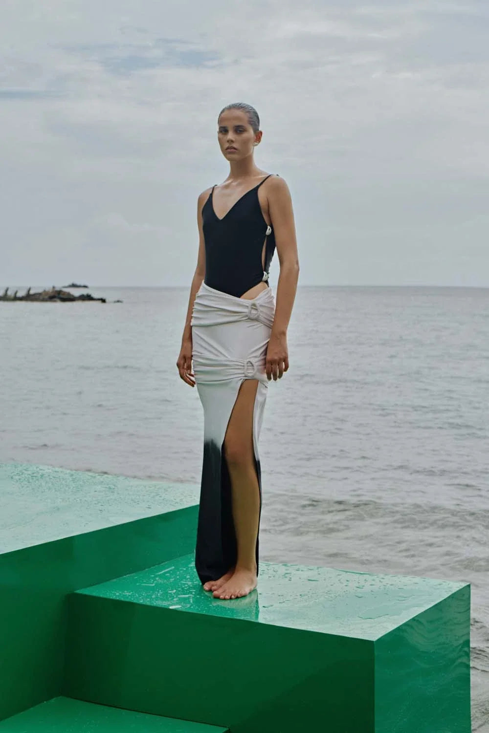Corriente Maxi Skirt | Ying Yang